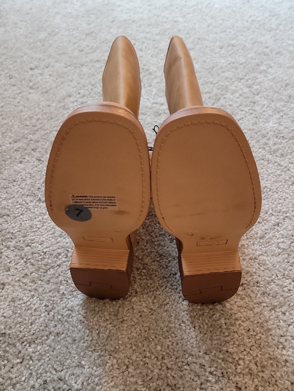 NWT Mid-Calf Riding Boots - Picture 2 of 2